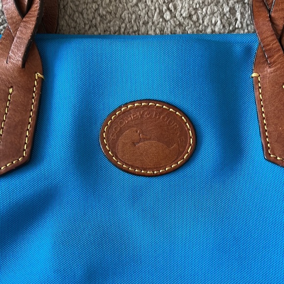 Dooney and Burke Blue Tote Bag - Picture 2 of 6